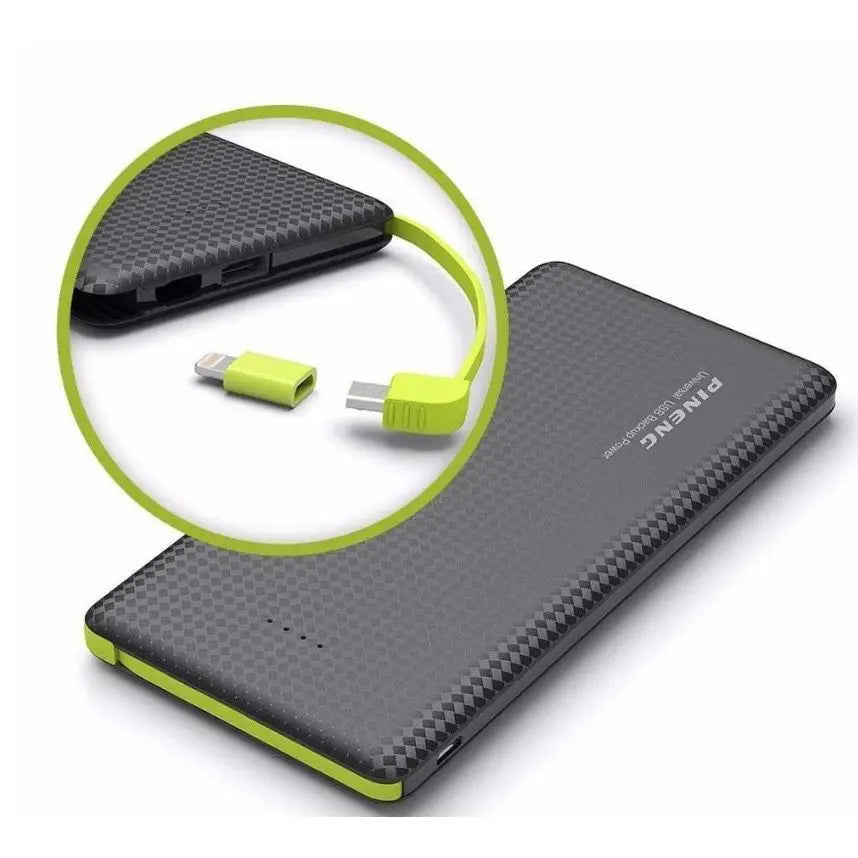 Carregador Portátil Pineng Power Bank 10.000mah V8