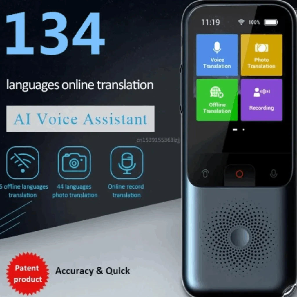 Aparelho Tradutor de Idiomas Dayu.p