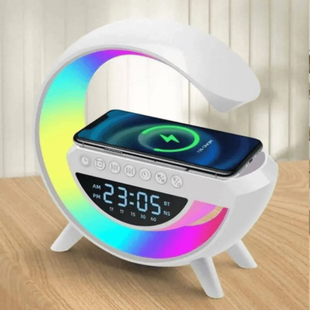 Luminária Bluetooth G Speaker Smart multifuncional 5 em 1