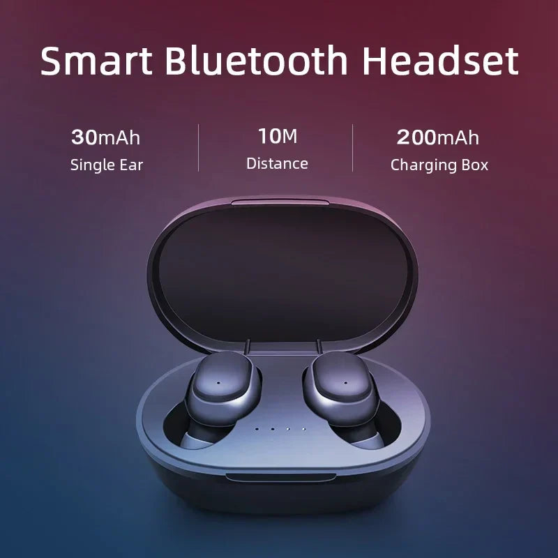 Fone de Ouvido A6S TWS Bluetooth Colorido