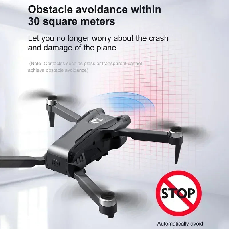 Z908 Pro Max Dobrável Quadcopter Drone, Câmera dupla HD Profissional, Motor se