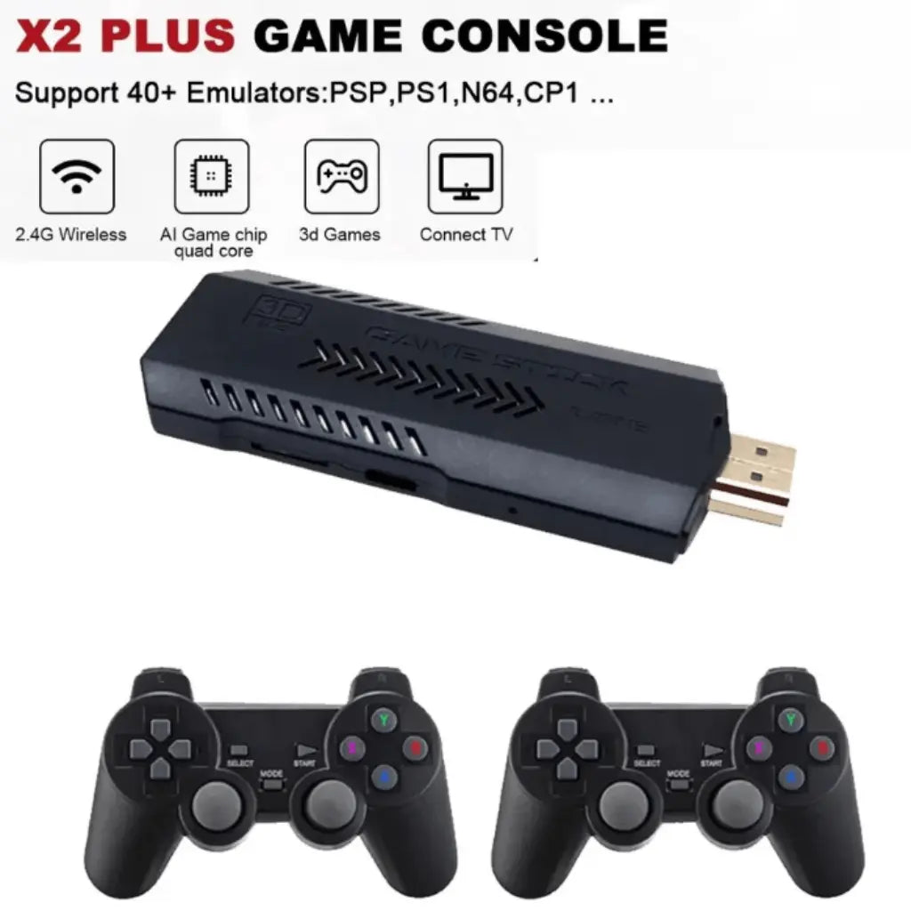 Vídeo Game Portátil Retrô X2 Plus HD 4K 35.000 Jogos