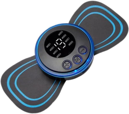 Mini Massageador Corporal Recarregável AlivioDay Cor Preto