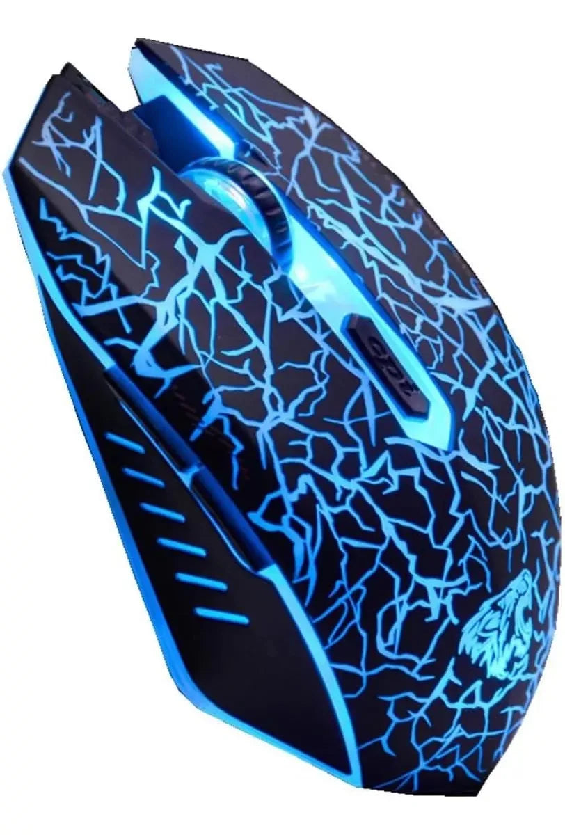 Kit Teclado USB Evolut RGB LED e Mouse Gamer 2400 DPI Iluminação Personalizada