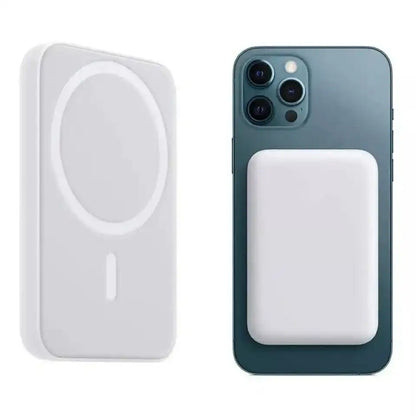 Carregador Portátil Por Indução Para IPhone IOS e Android - Entrada