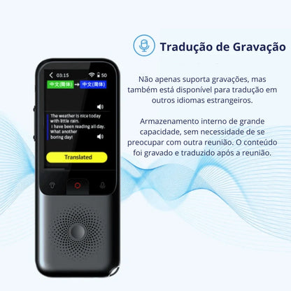 Aparelho Tradutor de Idiomas Dayu.p