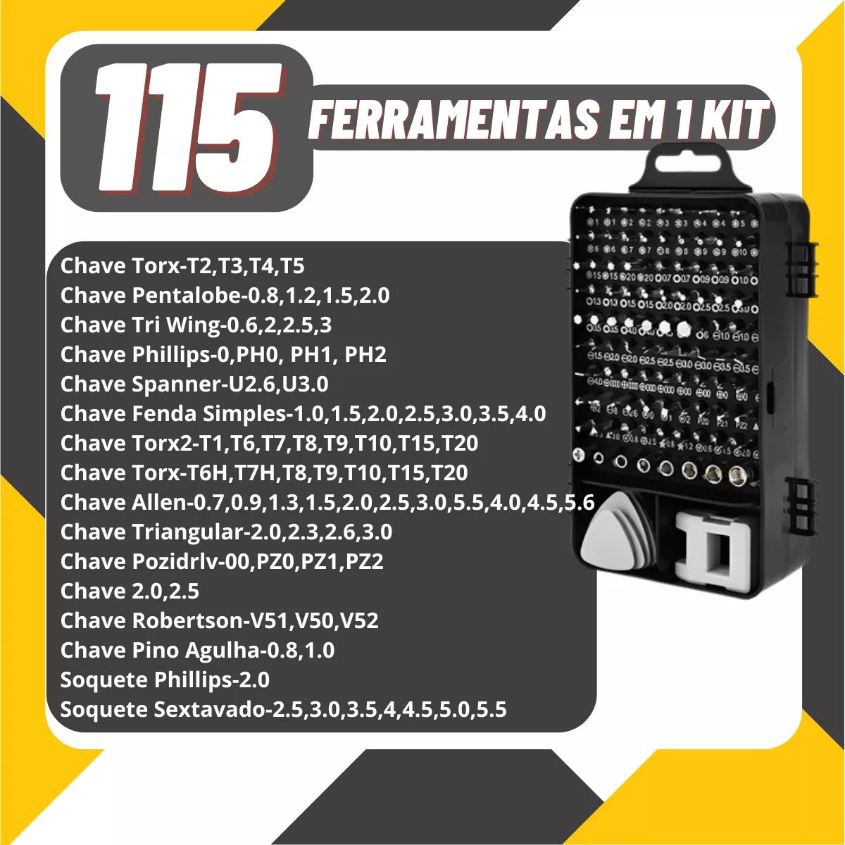 Kit de Ferramentas Modern Iron