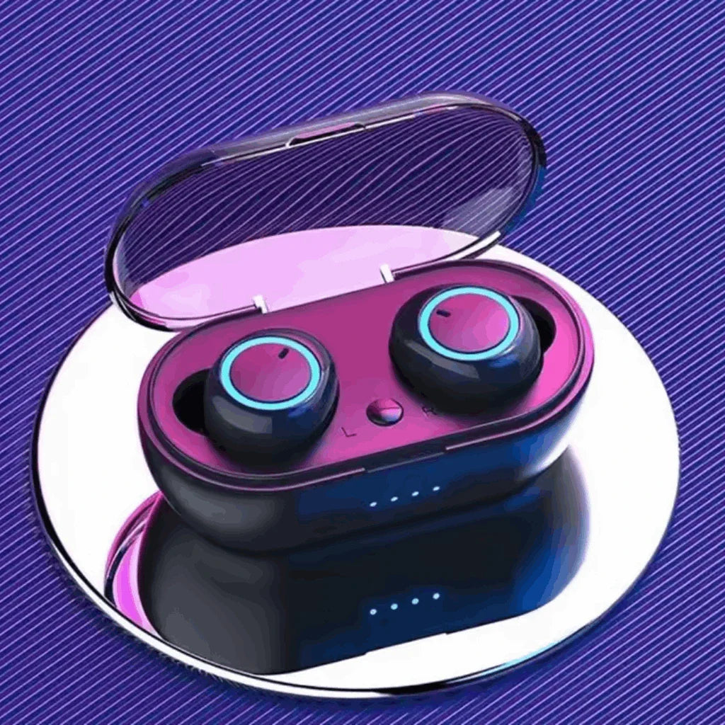 Fone de Ouvido Bluetooth 5.0 TWS Stereo Esportivo Touch