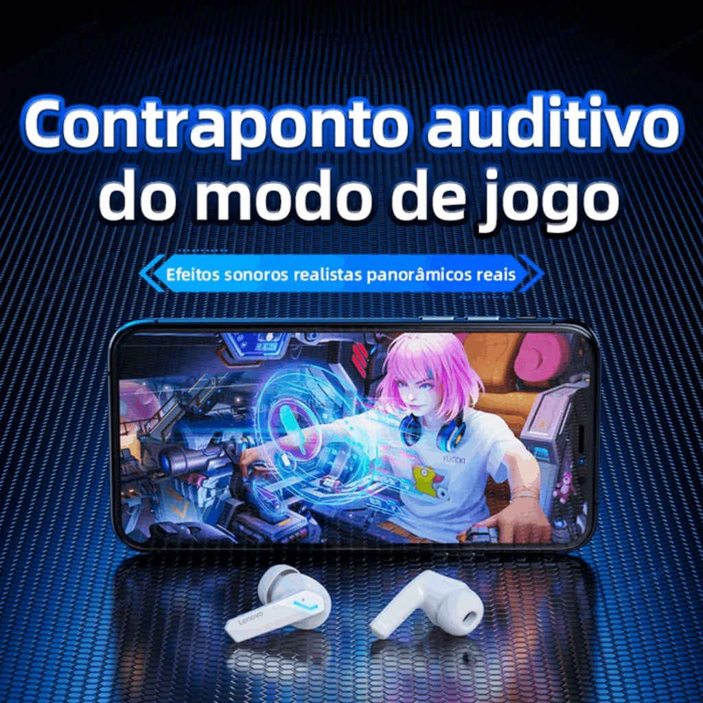 Fone de Ouvido Lenovo GM2 Pro