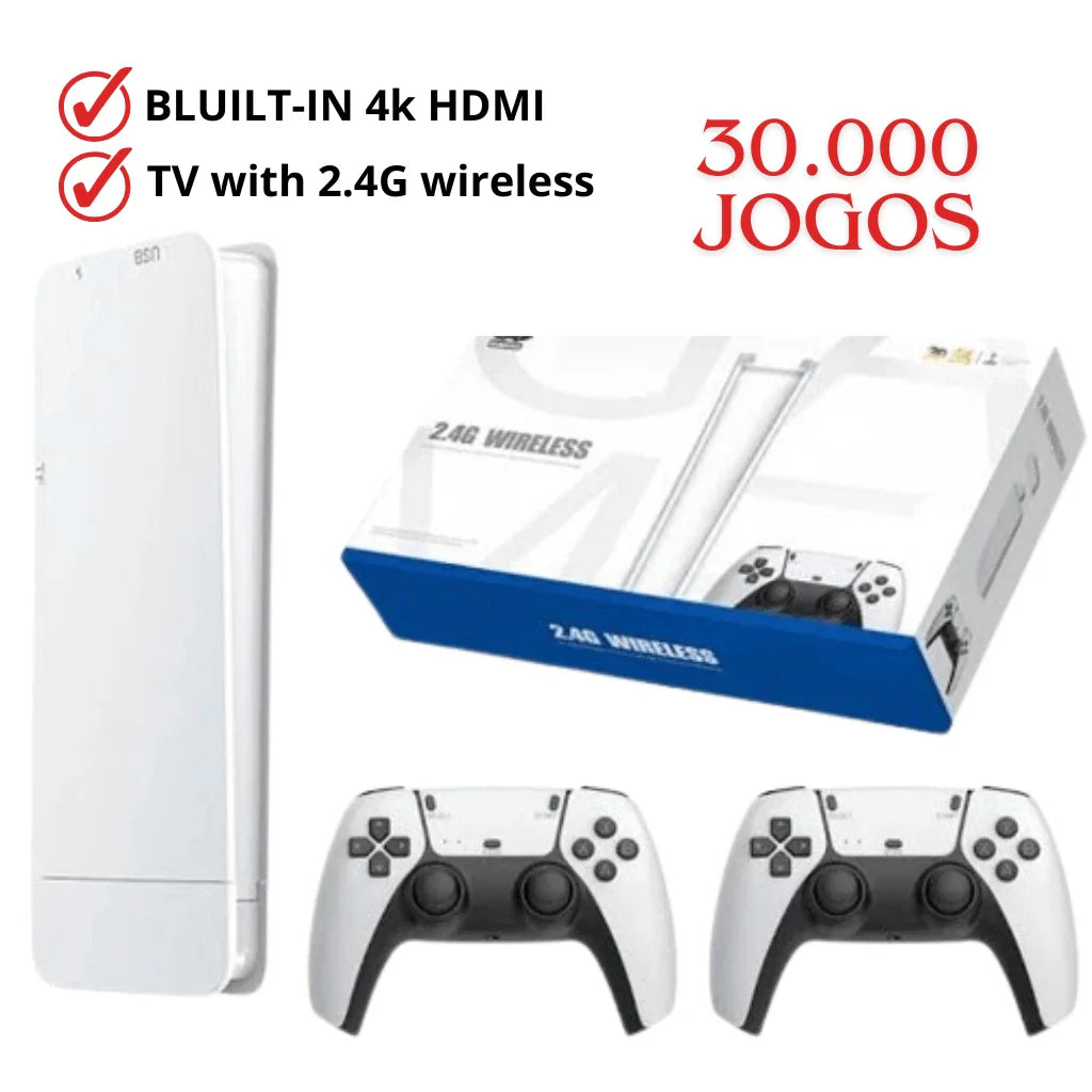 Game Stick Pro M15 - Vídeo Game Retrô 30.000 Jogos