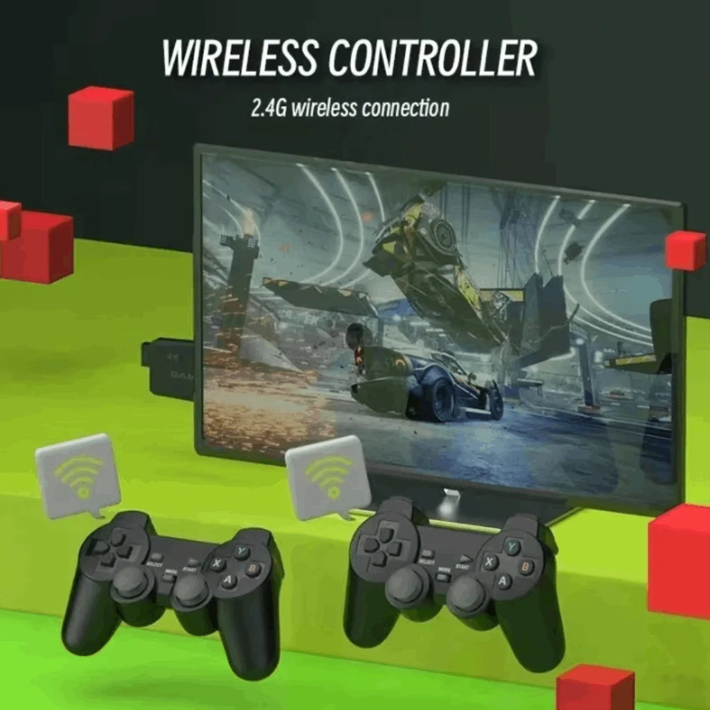 Game Console Retrô 4K HD 128GB 40 mil Jogos