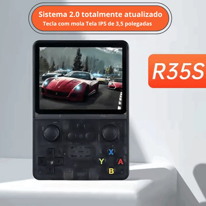 Game Portátil Retro R35S Plus 15 Mil Jogos
