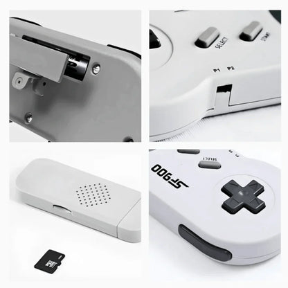 Game Console Retrô Super Nintendo 4K HD