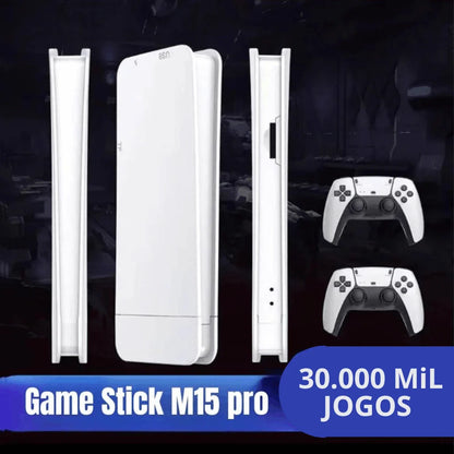 Game Stick Pro M15 - Vídeo Game Retrô 30.000 Jogos