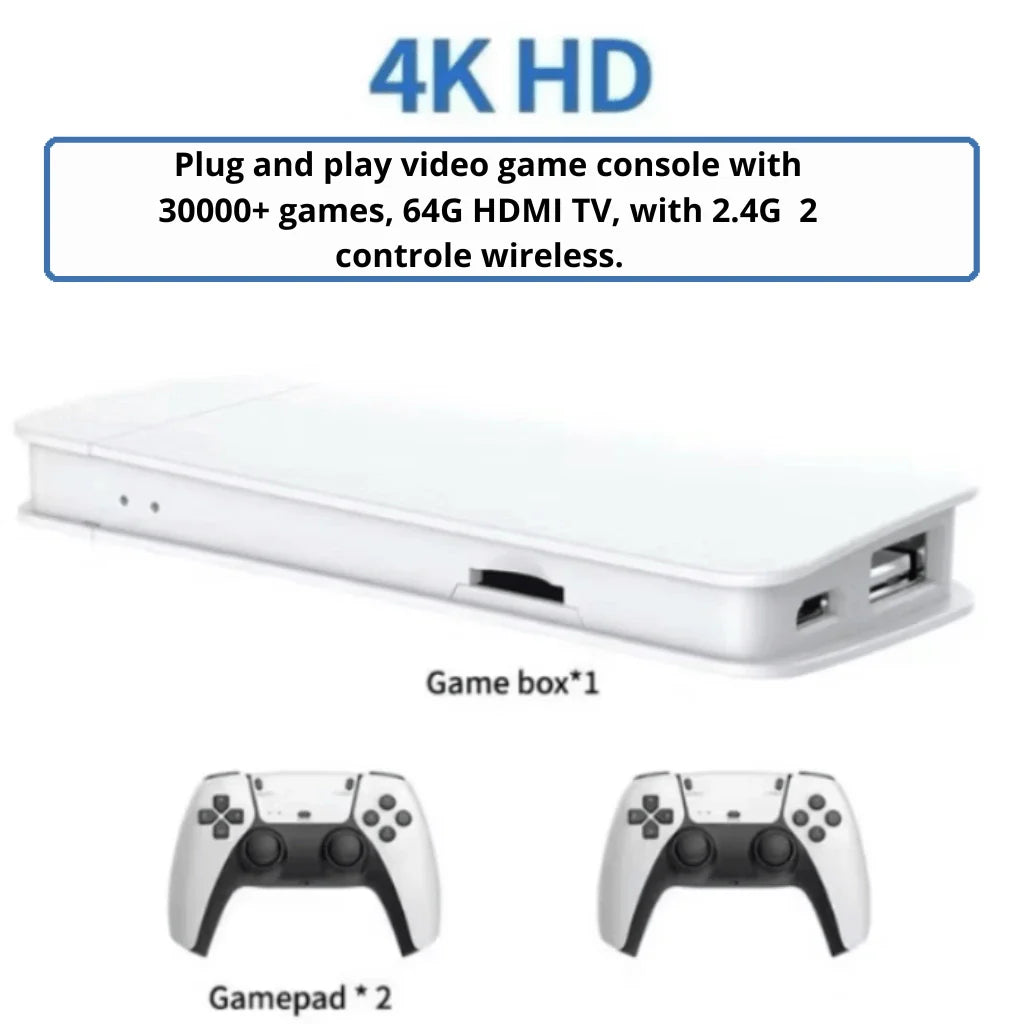 Game Stick Pro M15 - Vídeo Game Retrô 30.000 Jogos