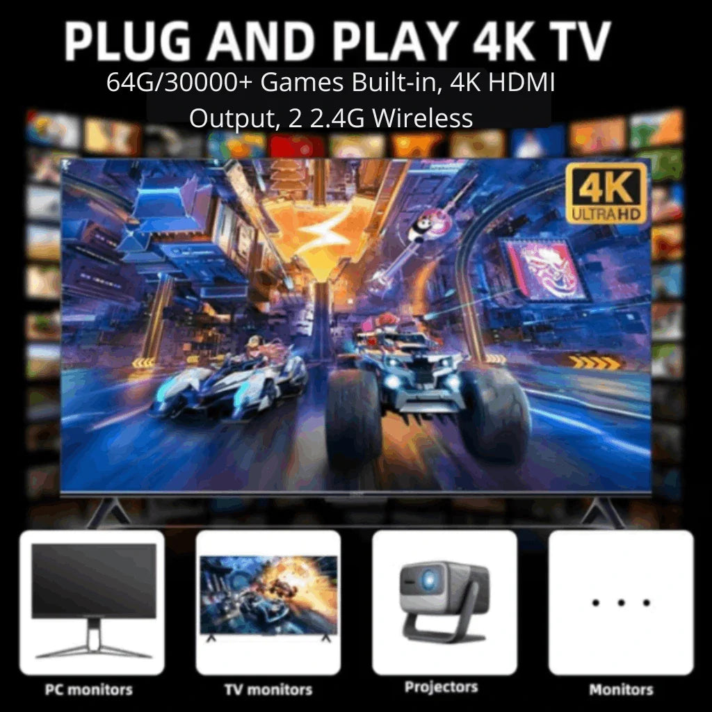 Game Stick Pro M15 - Vídeo Game Retrô 30.000 Jogos