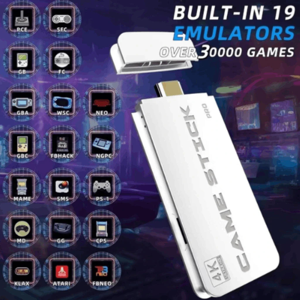Game Stick Pro M15 - Vídeo Game Retrô 30.000 Jogos