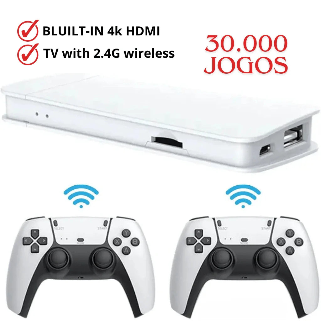 Game Stick Pro M15 - Vídeo Game Retrô 30.000 Jogos