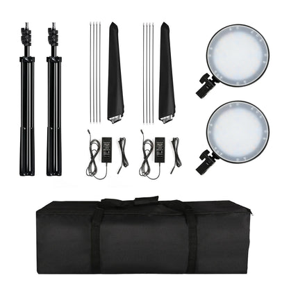 Kit de iluminação SH-Photography Softbox, equipamento Soft Box, quatro lâmpad