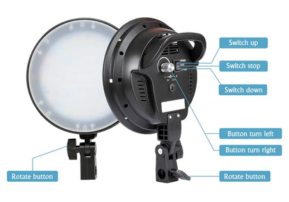 Kit de iluminação SH-Photography Softbox, equipamento Soft Box, quatro lâmpad
