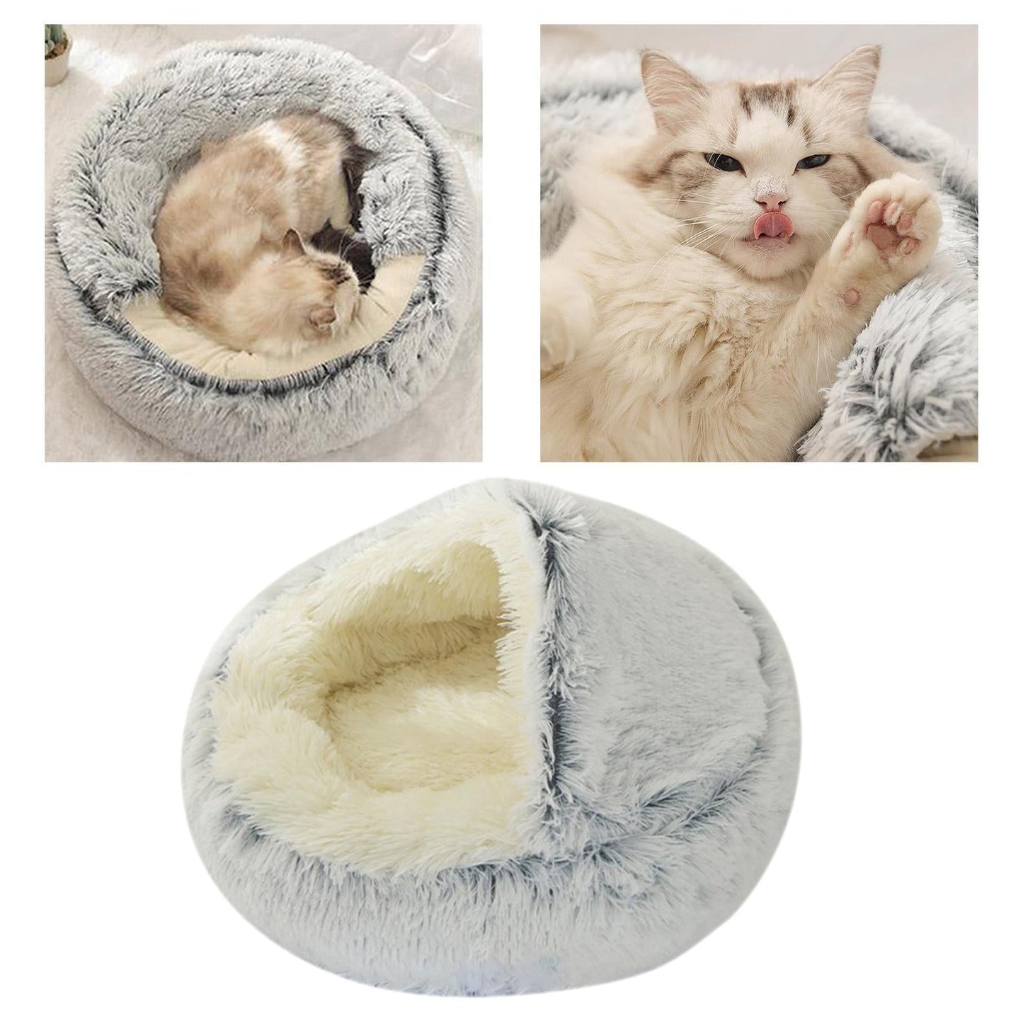 Cama Pets IGLU de pelúcia