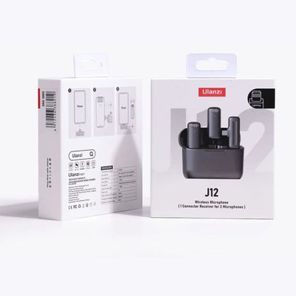 Microfone de Lapela Sem Fio Ulanzi J12 Profissional