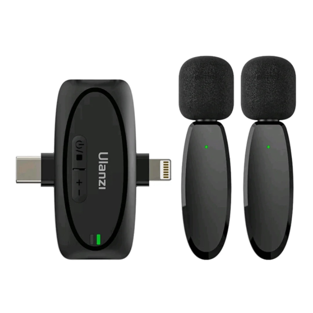 Microfone de Lapela Sem Fio Ulanzi J12 Profissional