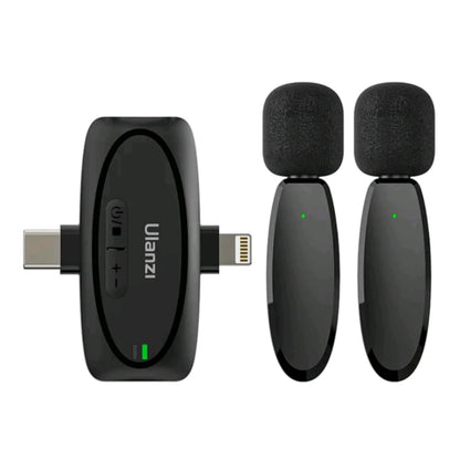 Microfone de Lapela Sem Fio Ulanzi J12 Profissional