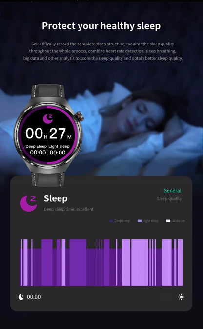 Huawei Watch 4 Pro Smartwatch para Homens, Tela HD, 360x360, Frequência Cardía