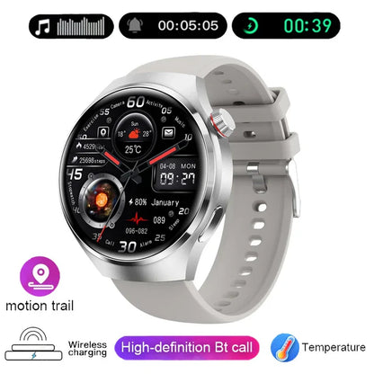 Huawei Watch 4 Pro Smartwatch para Homens, Tela HD, 360x360, Frequência Cardía