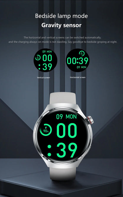 Huawei Watch 4 Pro Smartwatch para Homens, Tela HD, 360x360, Frequência Cardía