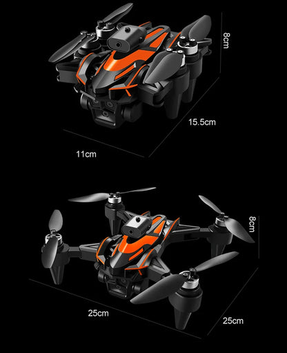 Novo k12max uav com controle de tela 5g 8k hd câmera sem escova drone fluxo óp