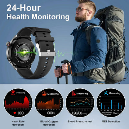 Huawei Watch 4 Pro Smartwatch para Homens, Tela HD, 360x360, Frequência Cardía