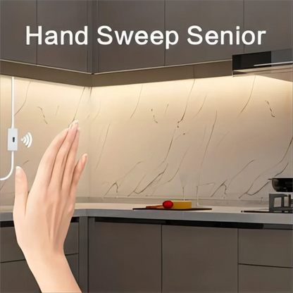 Fita de LED discreta com sensor de movimento, controladora