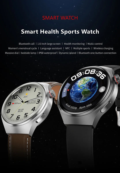 Huawei Watch 4 Pro Smartwatch para Homens, Tela HD, 360x360, Frequência Cardía