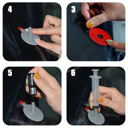Kit de reparo de vidros especializado