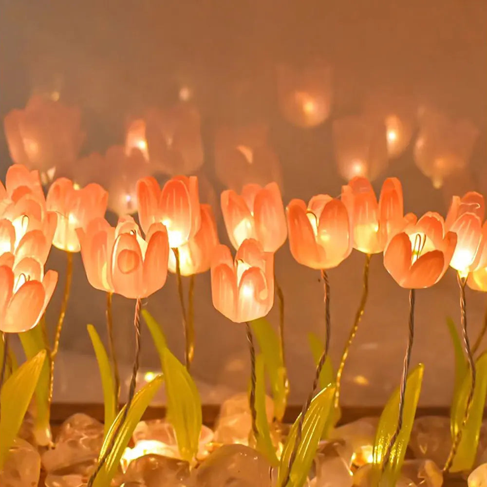 Luminária Personalizada de Flores