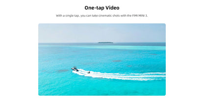 Fimi mini 3 2024 novo drone 4k 60fps ai super night video 9km faixa 3 eixos card