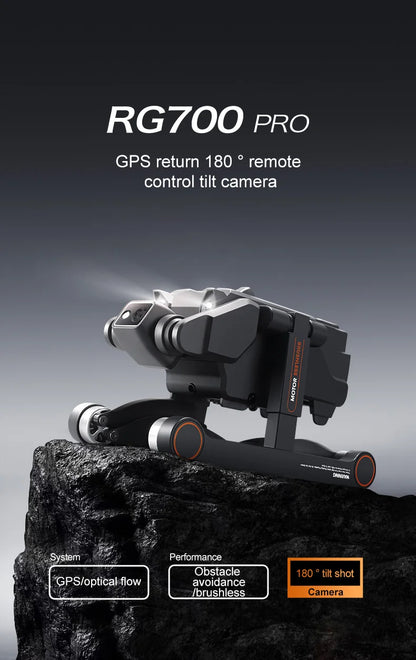 Novo rg700 pro gps drone 8k profissional hd câmera dupla 5g wifi evitar obstác