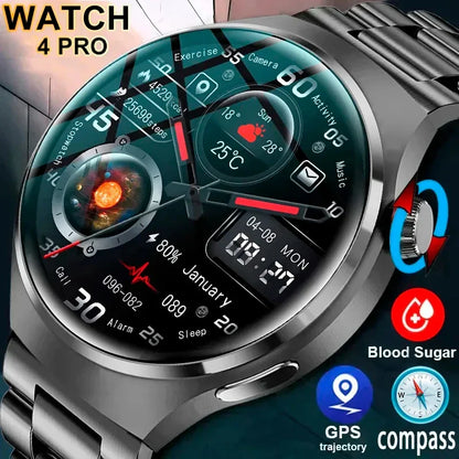Huawei Watch 4 Pro Smartwatch para Homens, Tela HD, 360x360, Frequência Cardía