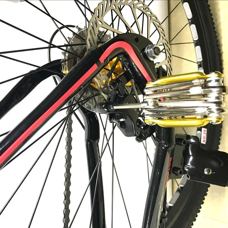 Canivete de Ferramentas 12 em 1 | O Kit Essencial para Ciclistas