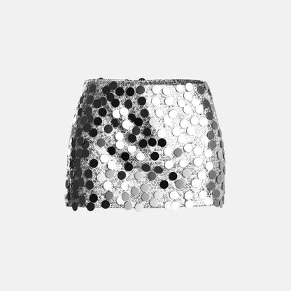 Mini-saia Lantejoula Shiny Sequin