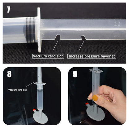 Kit de reparo de vidros especializado