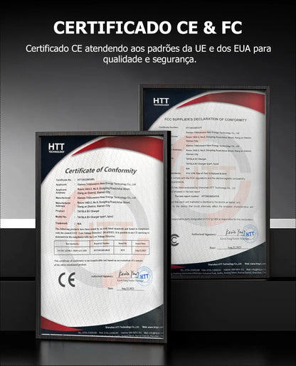 Carregador Carro Elétrico TAYSLA Tipo 2 7kW 32A Portátil EV Carregador 3.5kW