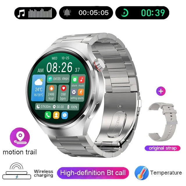 Huawei Watch 4 Pro Smartwatch para Homens, Tela HD, 360x360, Frequência Cardía