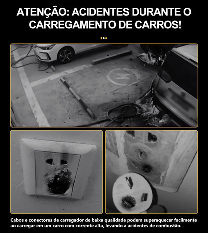 Carregador Carro Elétrico TAYSLA Tipo 2 7kW 32A Portátil EV Carregador 3.5kW