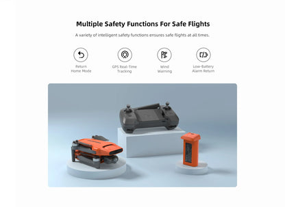 Fimi mini 3 2024 novo drone 4k 60fps ai super night video 9km faixa 3 eixos card