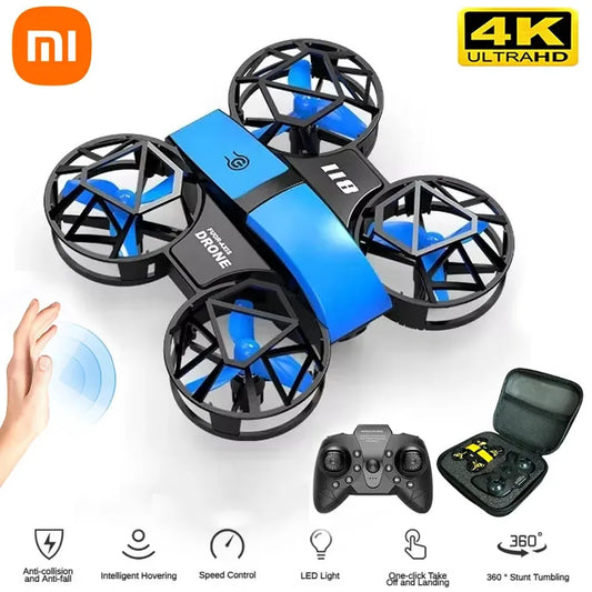 Xiaomi mini drone 4k hd com câmera grande angular 1080p wifi rc drone altura ma