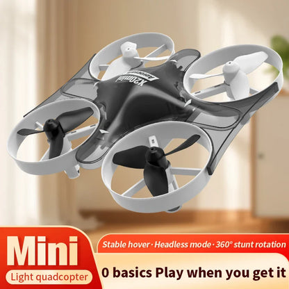 Novo x20 mini drone rotativo luz colorida quadcopter drone rc aeronaves avião b