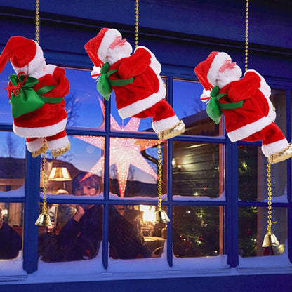 Papai Noel Escalador - Encante o seu natal e sua família